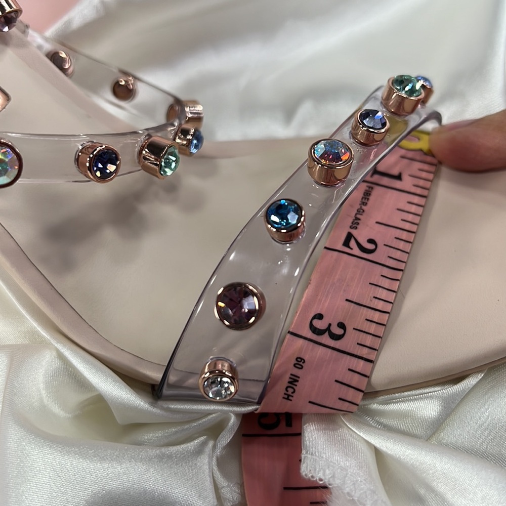 NEW Sophia Webster Rosalind Gem Multi Color Studded Heel size 42 US 11.5 - Picture 8 of 17